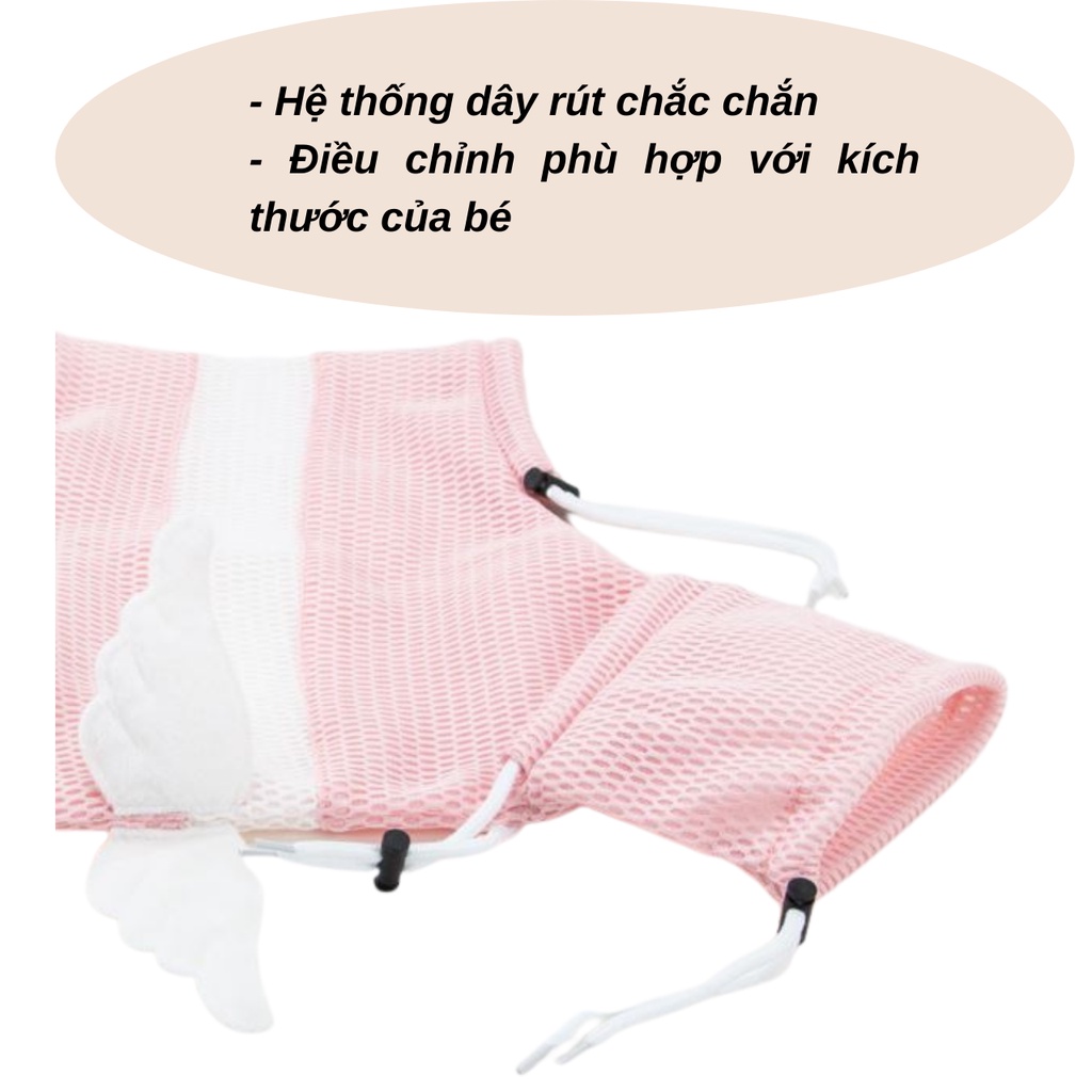 Hipidog Túi tắm mèo vải lưới  Cao cấp
