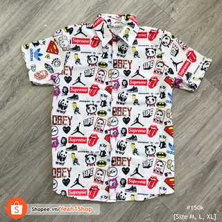 [Yeah1Shop]- Áo sơ mi Superman/Logo Superman (SMHH)