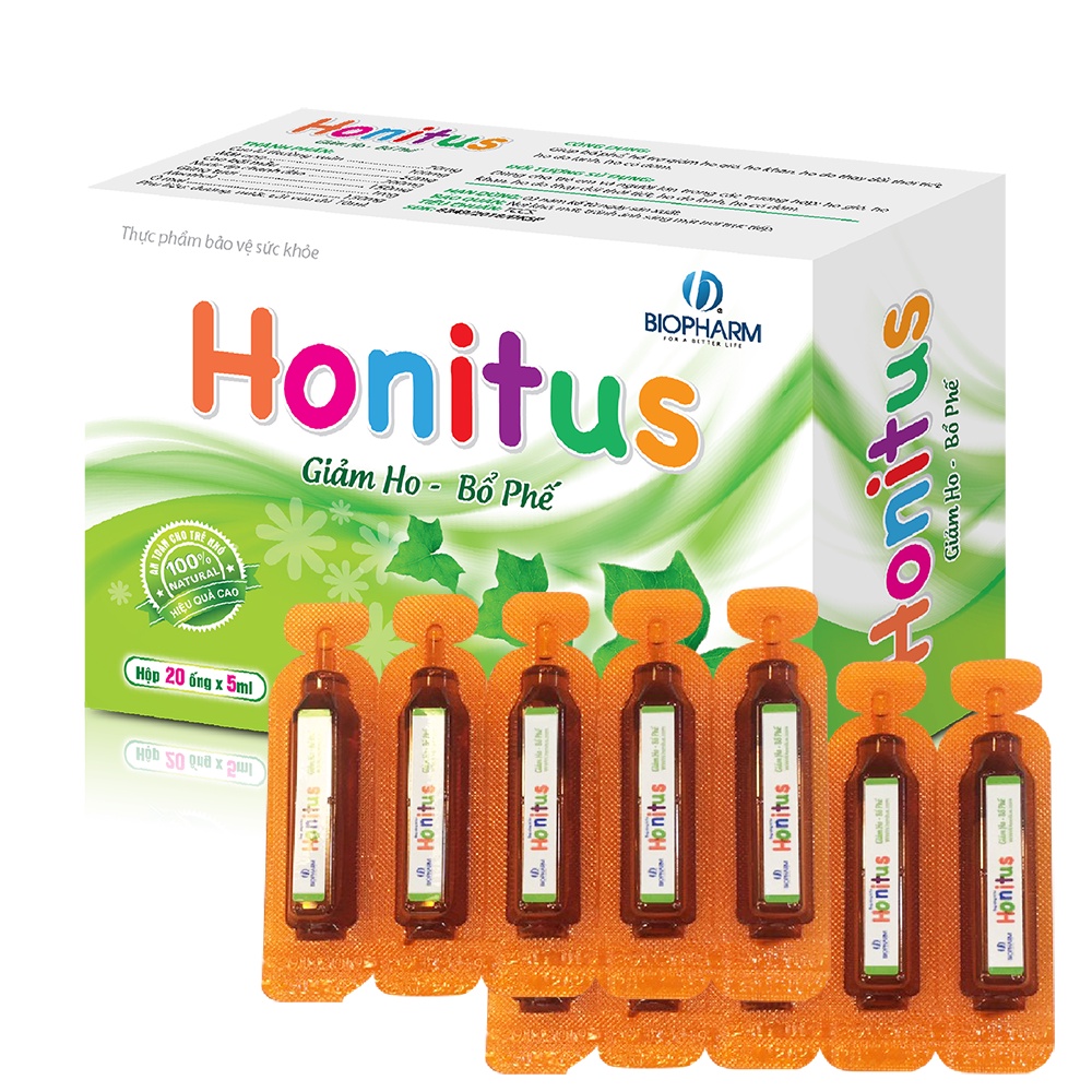 Siro HONITUS - Giảm ho, bổ phế