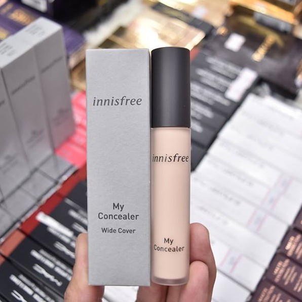 Kem Che Khuyết Điểm Innisfree My Concealer Wide Cover