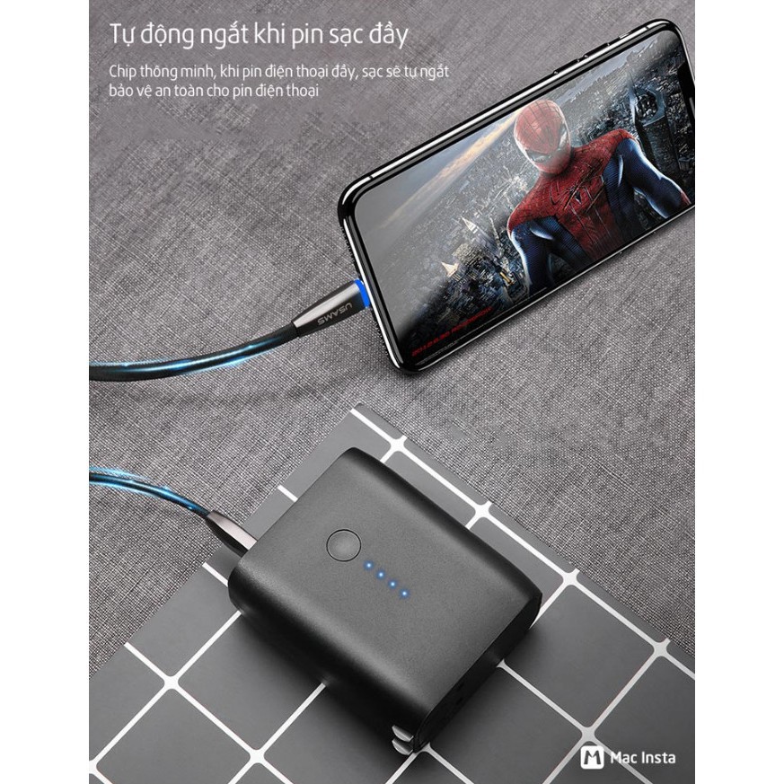 Củ sạc kiêm pin dự phòng 2in1 USAMS 5000mAh [New]