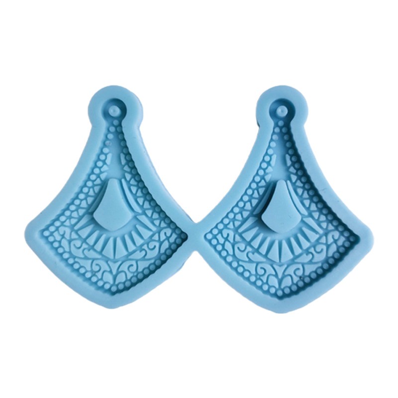 Khuôn Silicone Làm Mặt vòng cổ / Khuyên Tai Diy