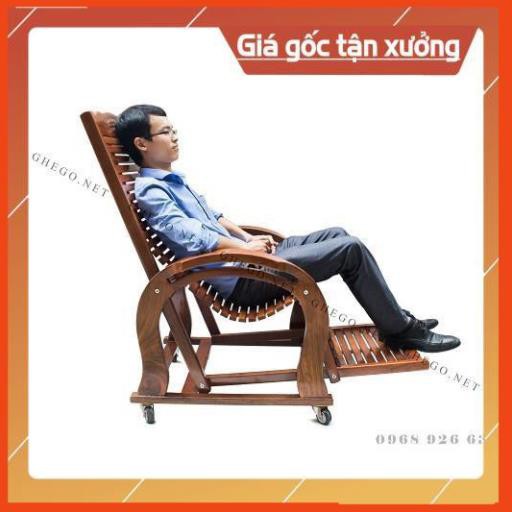 [Khuyến Mãi Sốc] Ghế gỗ thư giãn lim,  Chất liệu ghế lim nam phi sơn PU cao cấp