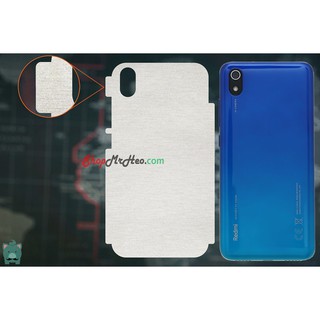 Skin Dán Mặt Sau Lưng Vân Nhôm XIaomi Redmi 7A - Redmi 7 - Redmi Note 7