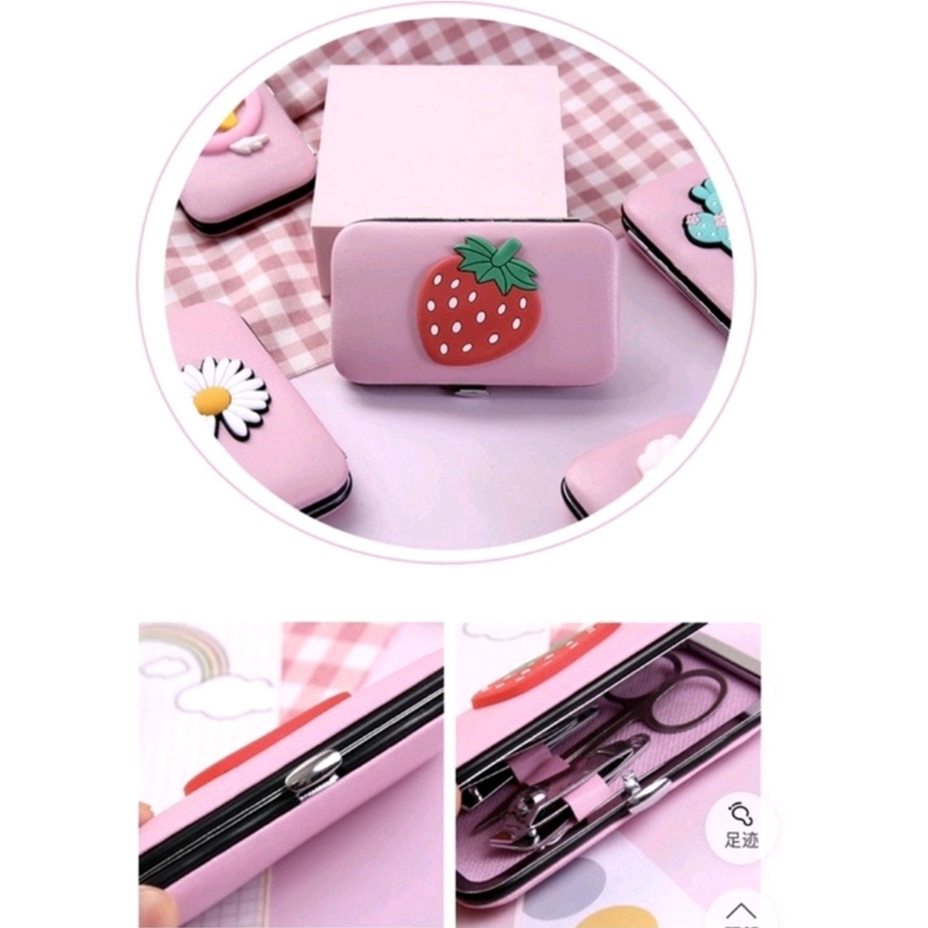Bộ kìm bấm móng tay 7 món siêu  cute cho bé yêu