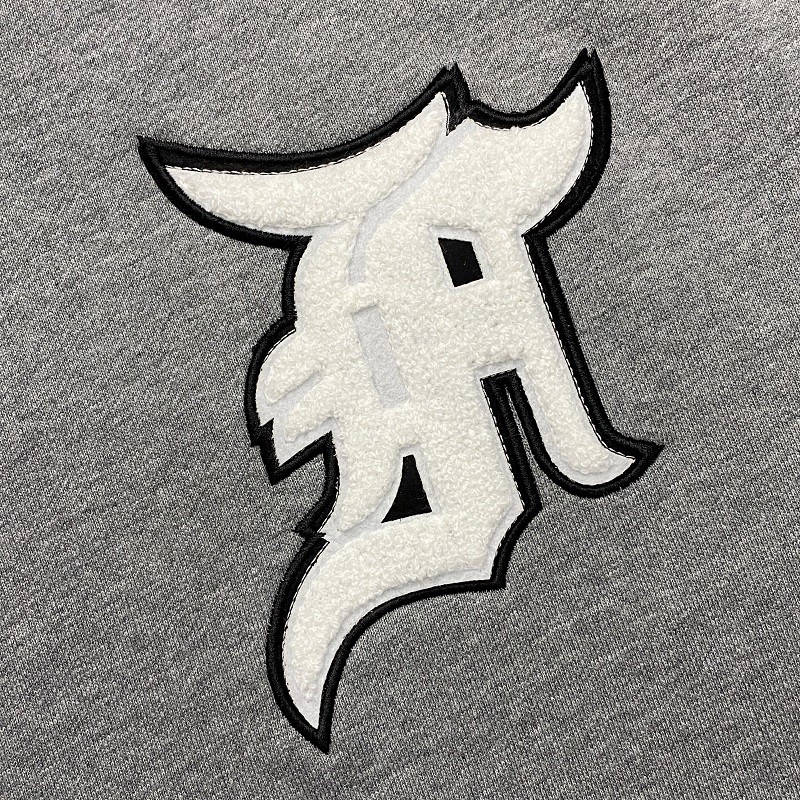 Áo nỉ mũ Fe@r Of God grey hoodie