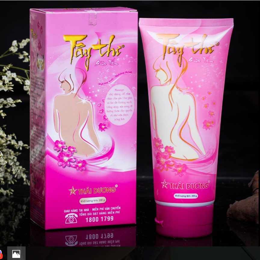 Sữa tắm làm trắng da Tây thi 200ml và 480ml Sao Thái Dương