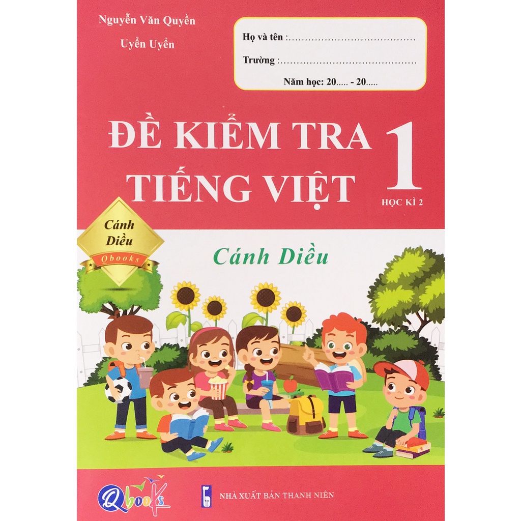 Sách - Đề kiểm tra Tiếng Việt 1 - Học kì 2 - Cánh Diều