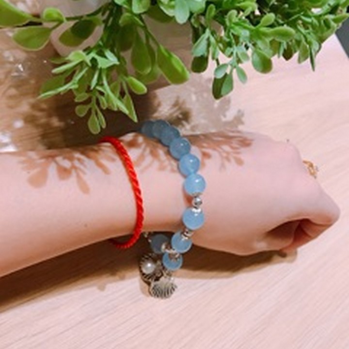 Vòng tay Dạ Thần Nhuận Ngọc Hương Mật Tựa khói sương Mỹ nhân lệ linh hỏa châu lắc tay cổ trang