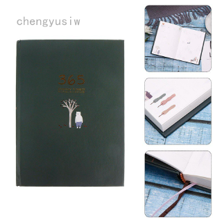 Chengyusiw Planner Notebook 365 Days Nhật ký cá nhân Người lập kế hoạch hàng tuần Sổ ghi chú Người tổ chức Chương trình nghị sự Tạp chí Notepad