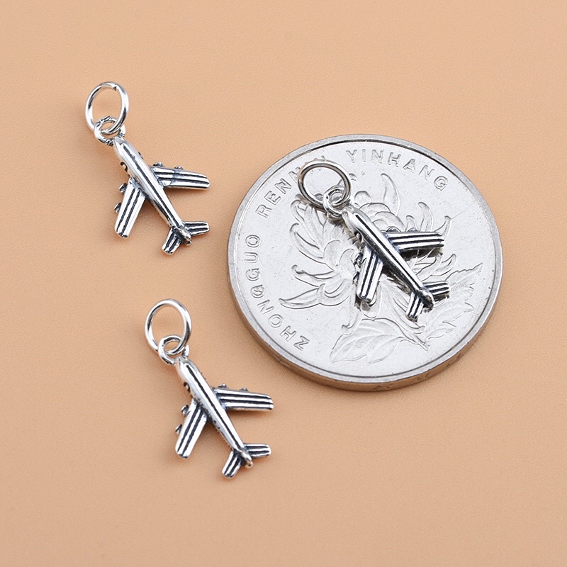 [S925] Charm bạc mô hình máy bay - MH715