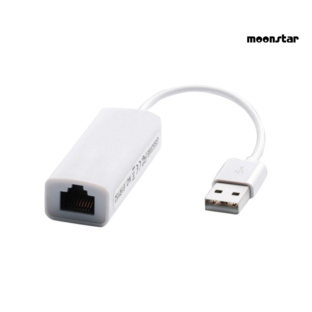 MO 10/100Mbps External USB 2.0 to RJ45 Network Card Lan Adapter Cable for PC Laptop