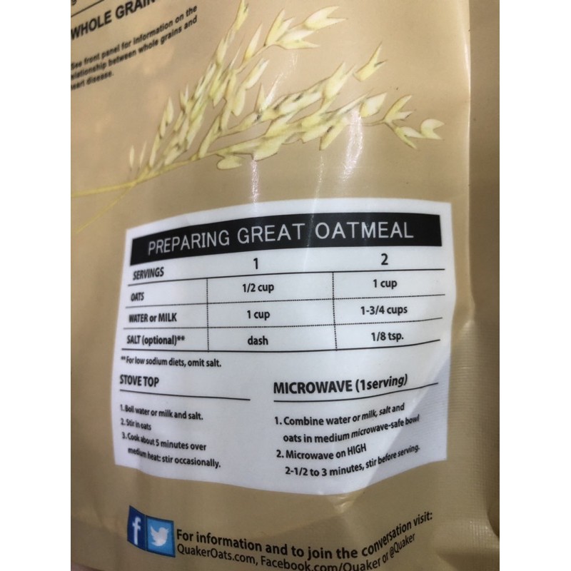 Quaker Oats 454gr | BigBuy360 - bigbuy360.vn