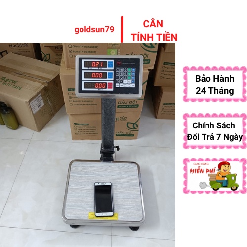 cân tính tiền điện tử cân bàn 60kg bàn phím tiếng việt ( bảo hành 24 tháng )