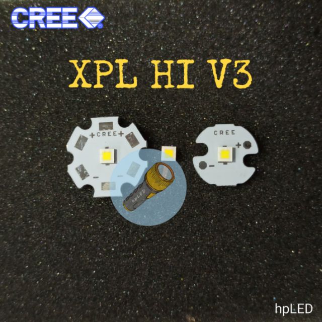 [A05] Led Cree XPL HI V3 10W 1226Lm  6500K 4300K chiếu xa