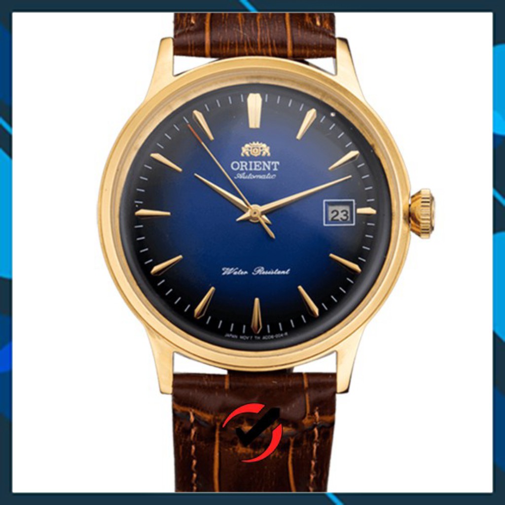 Đồng Hồ Cơ Nam Orient Bambino Gen 4 Cao Cấp Giá Rẻ Kim Loại Bạc Chống Nước Chống Xước Automatic ORBB04DT