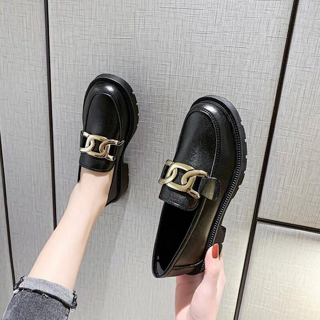 Giầy đốc da bóng