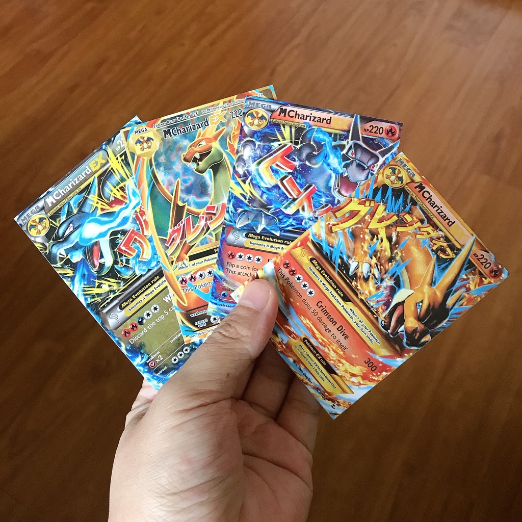Trọn bộ 90 Thẻ bài Pokemon TCG MEGA EX đã phát hành từ 2014 - 2017