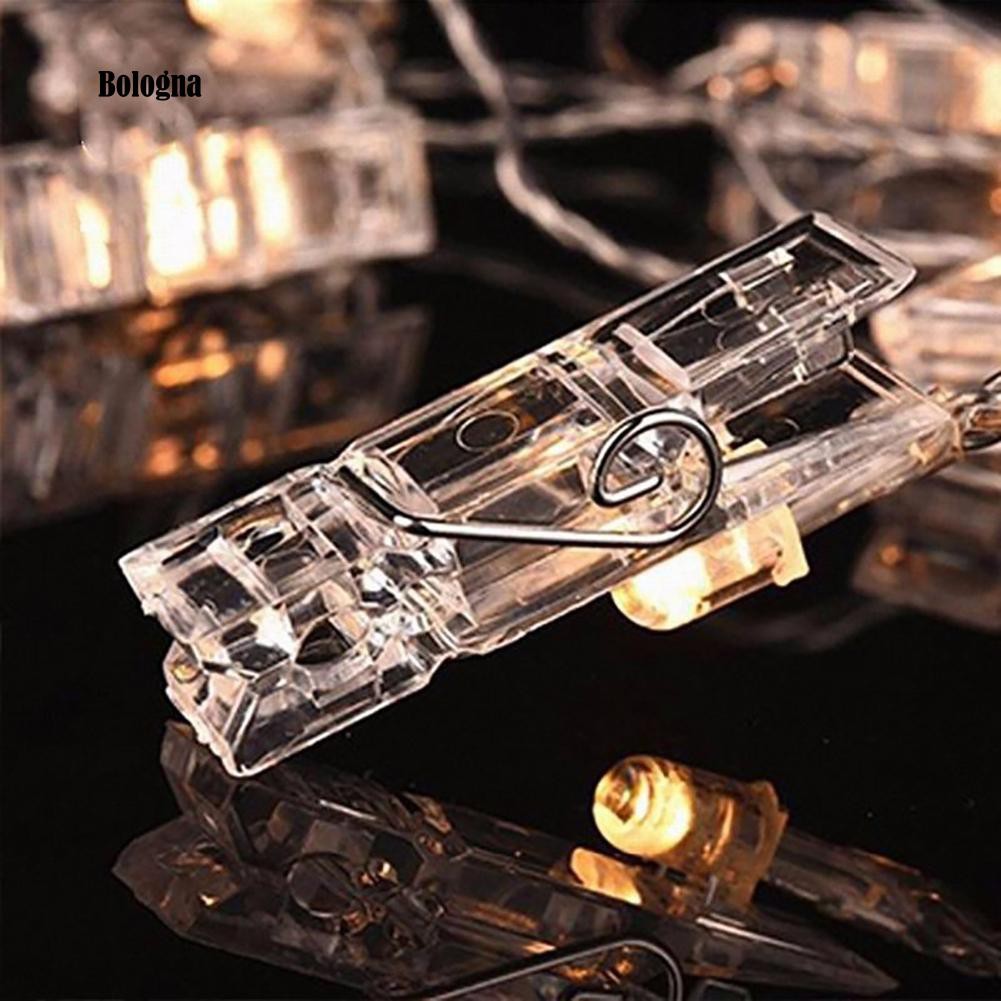 Dây đèn LED kẹp ảnh trang trí phòng ngủ | BigBuy360 - bigbuy360.vn