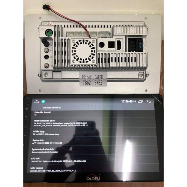 MÀN HÌNH ANDROID CARFU G200 RAM 3GB/32GB CHÍP 8 NHÂN 7862 PHIÊN BẢN MỚI 2022 NÂNG CẤP TOÀN DIỆN