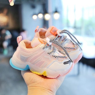 giày trẻ em phát sáng dáng thể thao
