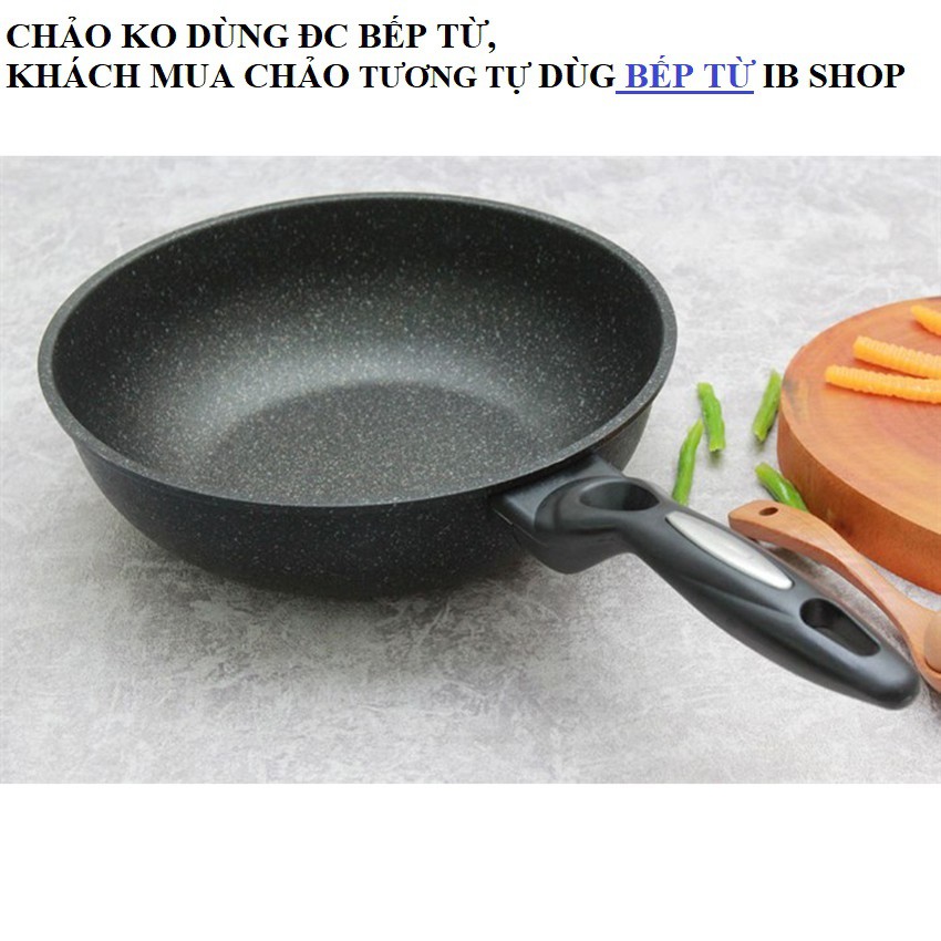 Chảo Vân Đá Chống Dính Siêu Bền Siêu Dày Sunh0ouse Size 26/28/30cm chọn phân loại