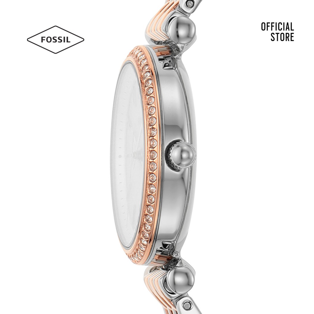 Đồng hồ Kim nữ Fossil CARLIE MINI dây kim loại ES4649 - nhiều