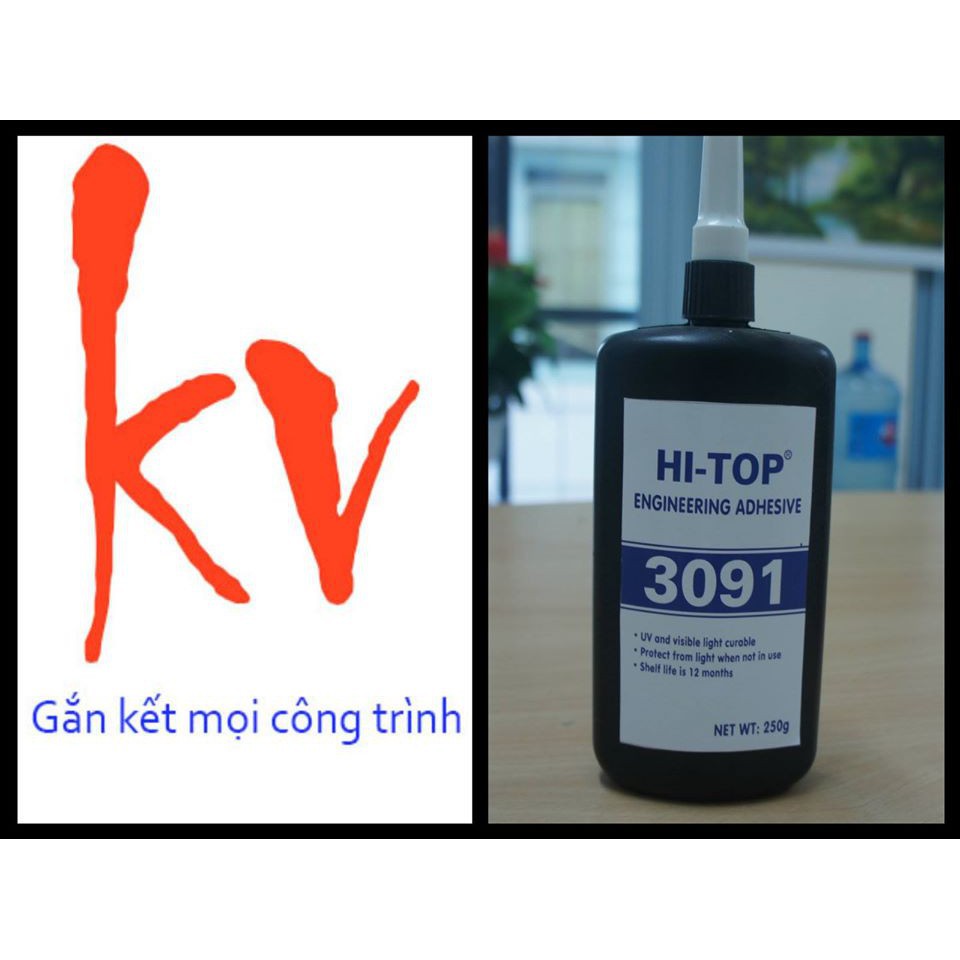 Keo dán kính HITOP 3091 trong suốt