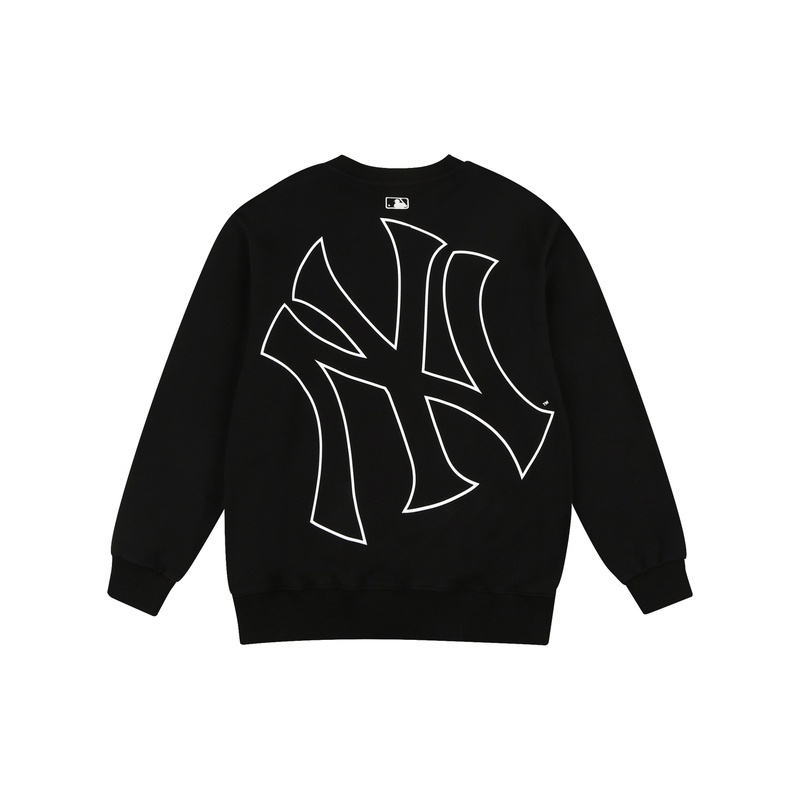 Hàng Mới Về Áo sweater Dáng Rộng Mlb NY Thời Trang Thu Đông Dành Cho Nam Và Nữ MT05