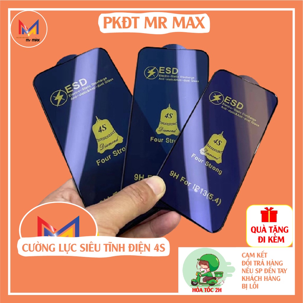 Kính Cường Lực Iphone Thế Hệ Mới Full Viền Chịu Lực Tốt Chống Bụi, Chống Tĩnh Điện Cực Tốt Giá Rẻ