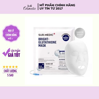 Mặt Nạ Trắng Da Sur.Medic Bright Glutathione Mask chăm sóc làn da căng bóng mịn màng - Joli Cosmetic