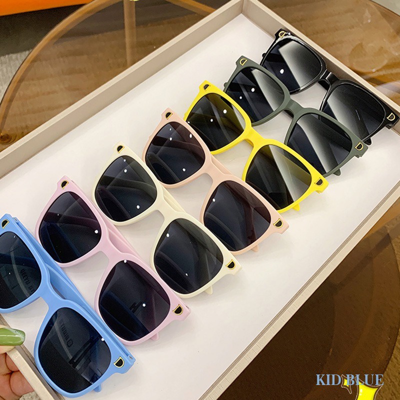 Kính Mát Chống Tia Cực Tím Phong Cách Hàn Quốc Cho Bé