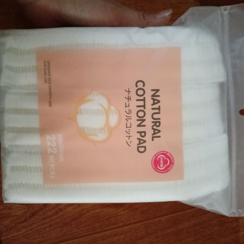 Bông tẩy trang 3 lớp Cotton Pads Túi 222 miếng 2021