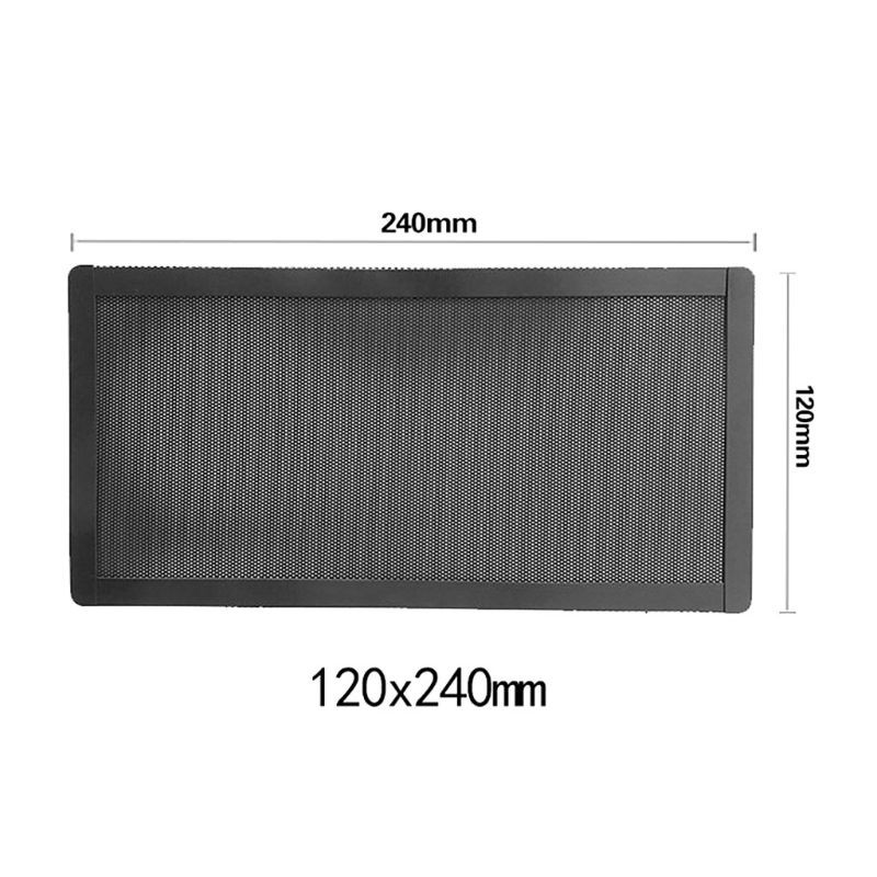 Lưới lọc bụi từ nhựa PVC có nam châm gắn máy tính 12x24cm