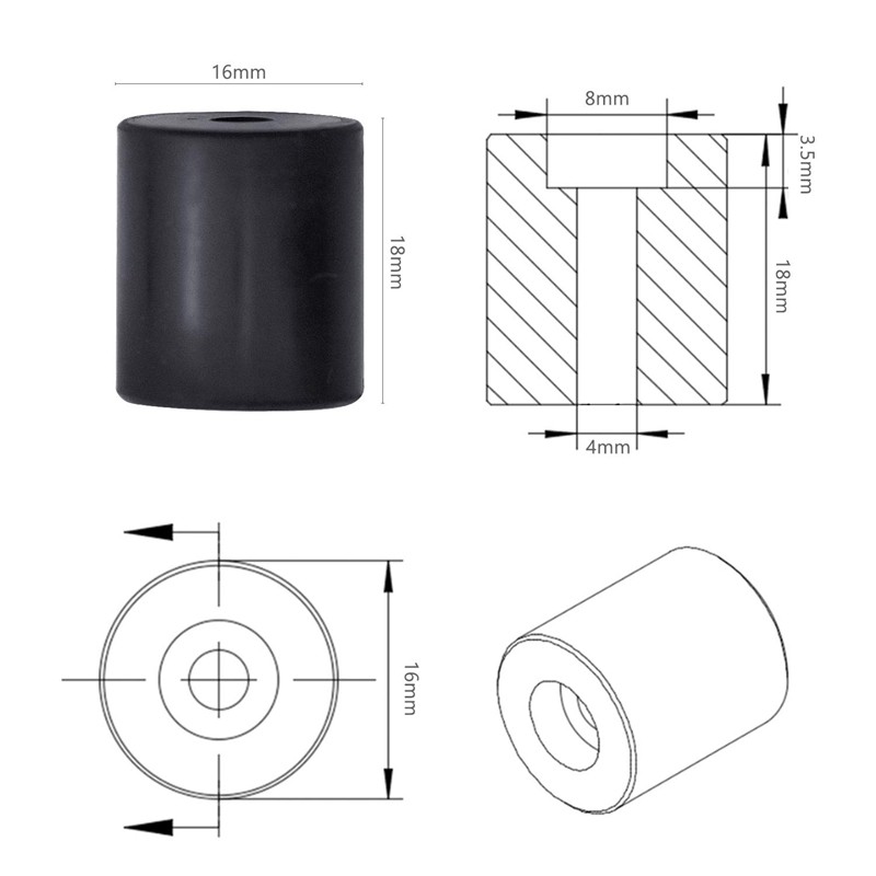 Set 4 Phụ Kiện Cho Máy In 3d Anet A8 Wanhao D9 Anuic Mega | BigBuy360 - bigbuy360.vn