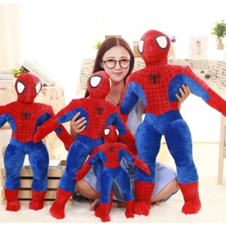 Gấu bông siêu nhân nhện, gối ôm hình siêu nhân người nhện