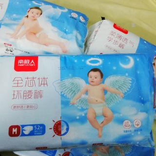 Bỉm dán nanjiren nội địa trung s60/m52/l48/xl42