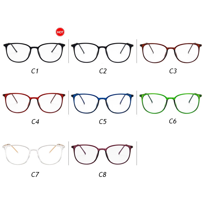 Kính Mát Gọng Kim Loại Siêu Nhẹ Chống Ánh Sáng Xanh Cho Nam Và Nữ