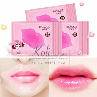 Mặt nạ môi mask môi bioaqua~~~ dưỡng môi mềm mịn!