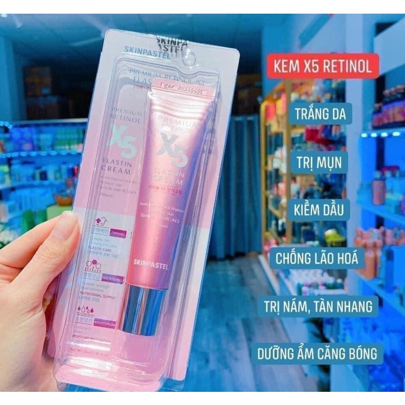 Kem dưỡng retinol x5