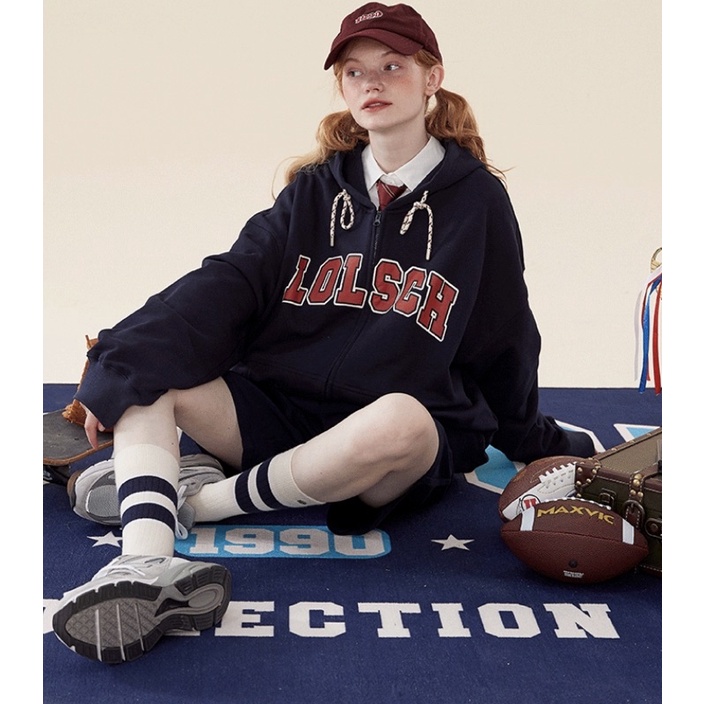 Áo Khoác Nỉ Bông SCH Hoodie Zip form rộng Unisex Nam Nữ (Ảnh Thật/Có Sẵn) ZoZo