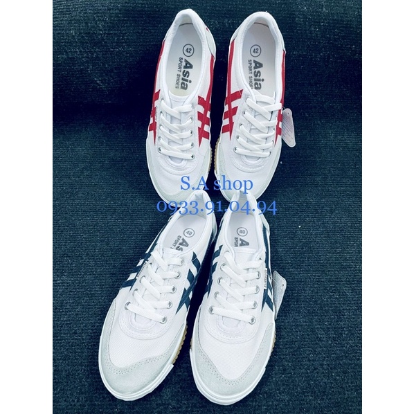 GIÀY THỂ THAO ASIA TRẮNG SỌC KIỂU THƯỢNG ĐÌNH CSH03