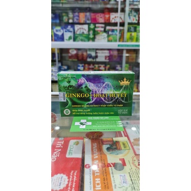 Hoạt huyết dưỡng não Ginkgo Kingphar ⚡ Nguyên liệu Pháp ⚡ Giảm di chứng tai biến mạch máu não