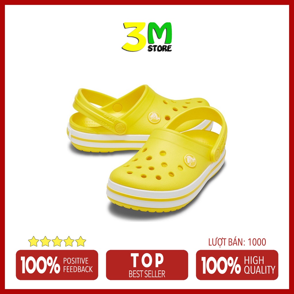 Dép Sục Clog Band 2021 Đẹp,Êm, Bền Nhẹ Cho Unisex Nhiều Màu