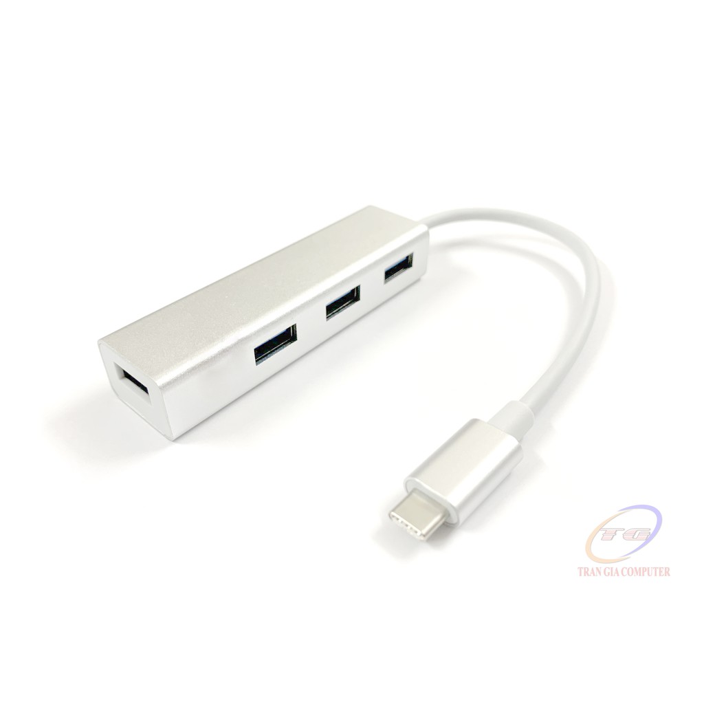 Cáp chuyển đổi usb Type C to USB 4 cổng 3.0