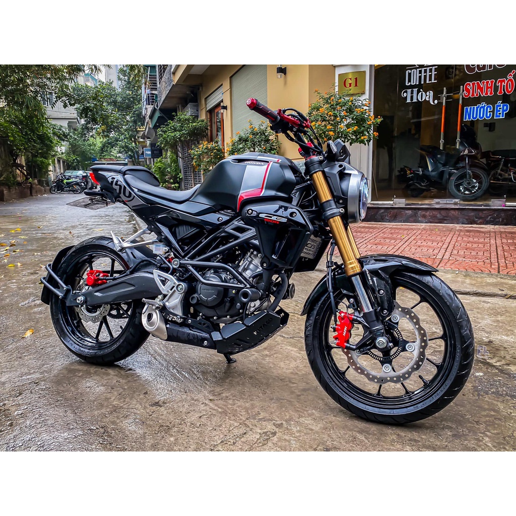 ỐP GẦM, MỎ CẦY THÉP CNC #KITACO DÀNH CHO HONDA CB150R