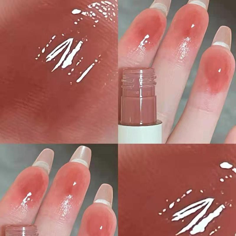 [Hàng mới về] Son bóng DAIMANPU ánh ngọc trai kháng nước và mồ hôi thiết kế in hình gấu dễ thương dùng hàng ngày 3g