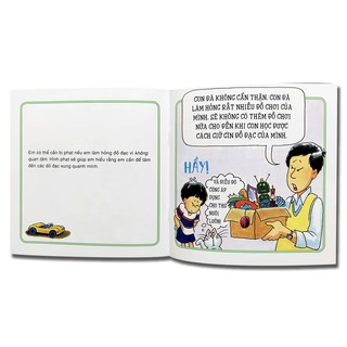Sách - Cùng Con Lớn Khôn - Xây Dựng Thói Quen (Combo 6 Quyển Bộ 2)