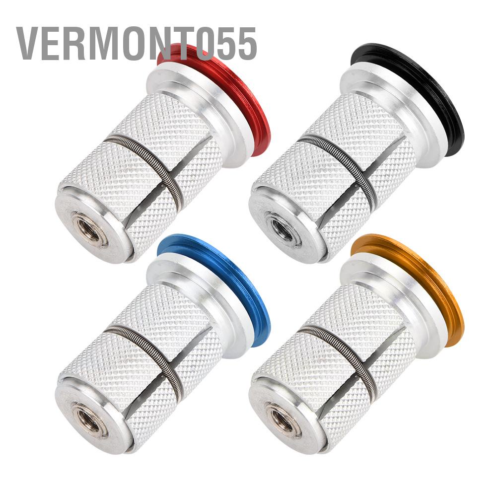 Vermont055 Aluminum Alloy Stem Headset Top Cap Bike Fork Expander Bung 1/1.25inch