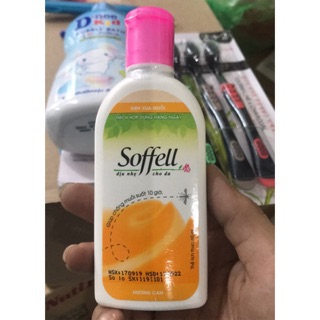 Chai xịt xua muỗi Soffell 60ml